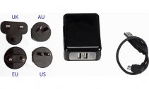 nabíječka 2-Amp International USB Charger