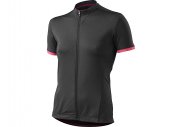 dres Specialized Rbx Comp jersey SS Wmn Hthr/Neon Pnk - Carbon Heather/Neon Pink S