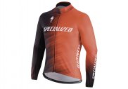 Therminal SL Team Expert LS Jersey - Rocket Red/Black Faze Medium