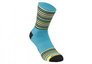 Full Stripe Sock - Nice Blue/Black/Yellow Medium