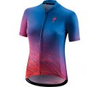 SL SS Women's Jersey - Pro Blue/Acid Pink SMALL