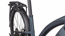 Turbo Vado SL 2 5.0 Step -Through - Satin Deep Lake Metallic / Black Liquid Metal Frost M