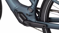 Turbo Vado SL 2 5.0 Step -Through - Satin Deep Lake Metallic / Black Liquid Metal Frost M