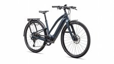 Turbo Vado SL 2 5.0 Step -Through - Satin Deep Lake Metallic / Black Liquid Metal Frost M