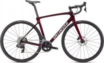 Roubaix Comp - SRAM Rival eTap AXS 2022 - Gloss Red Tint Carbon Metallic White Silver 44