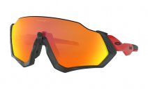 brýle Oakley FLIGHT JACKET frame: red line lens: prizm ruby polarized