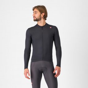 Castelli - dlouhý zateplený dres ESPRESSO THERMAL JERSEY