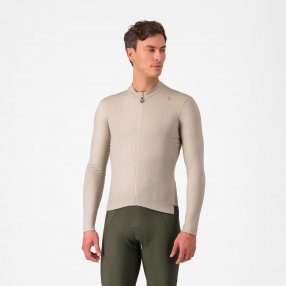 Castelli - dlouhý zateplený dres ESPRESSO THERMAL JERSEY