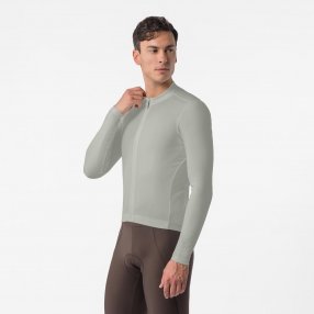 Castelli - dlouhý zateplený dres ESPRESSO THERMAL JERSEY