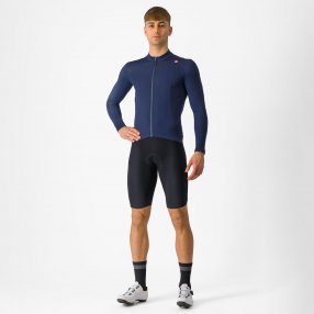 Castelli - dlouhý zateplený dres ESPRESSO THERMAL JERSEY
