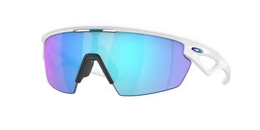 brýle Oakley SPHAERA MATTE WHITE/PRIZM SAPPHIRE POLARIZED