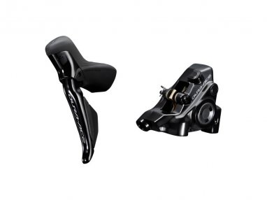 SHIMANO kot brzd-set DURA-ACE BR-R9270-KIT přední/ST-R9270 Di2 (J-kit) FLAT MOUNT polymer+chladič SM