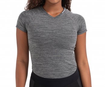 Women's Seamless Short Sleeve Base Layer