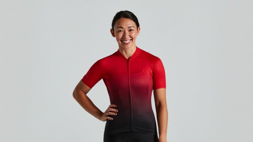 Women's SL Air Short Sleeve Jersey - Sagan Collection: Deconstructivism