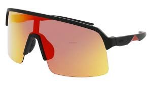 Sportovní polarizační brýle INVU IA22403A – Matt Black / Dark Red