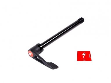 osa AXL REAR, DT SWISS, RWS THRU-AXLE, 12X110MM (ROAD BOOST), ADJ. POSITION LEVER, M12X1.0PX127MM, BLACK (HWQXXX00S1013C)