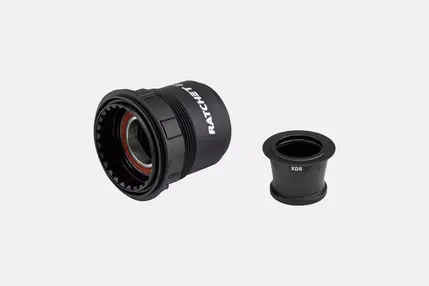 Ořech FHB DT SWISS, TA, SRAM XD-R, ALLOY, RATCHET EXP, W/ END CAP, BLACK (HWYABL00S5401S)