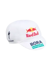 Red Bull Bora team cyklistická čepice modrá